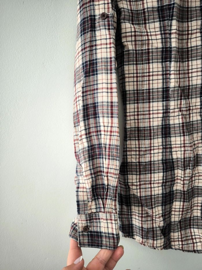 Robe tunique chemise à carreaux IKKS – Taille L - photo numéro 3