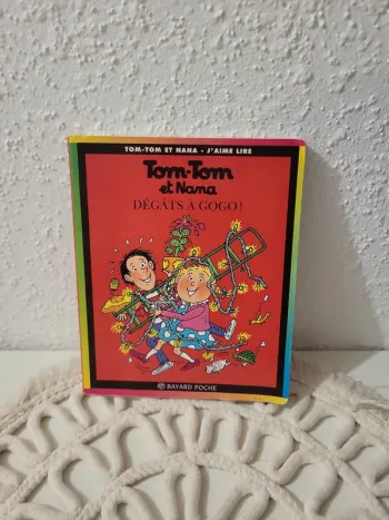 Livre enfant "Tom-Tom et Nana - Dégâts à gogo! "