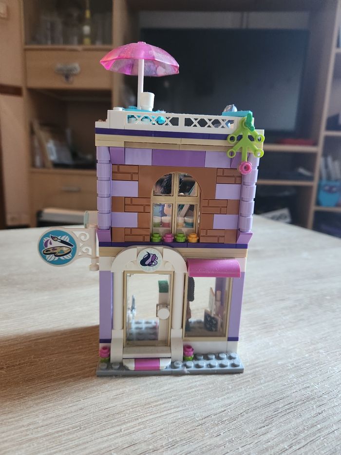 LEGO Friends 41365 – Atelier d’artiste d’Emma – Complet - photo numéro 2
