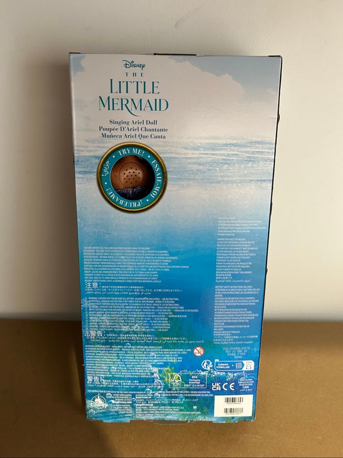 Poupée Disney Ariel La petite sirène qui chante - photo numéro 2