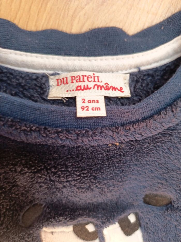 Haut pyjama 2 ans - photo numéro 2
