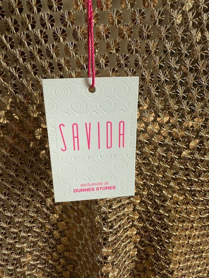 Robe longue dorée Nouvel An - metal mesh - inspiration Rabanne - photo numéro 10