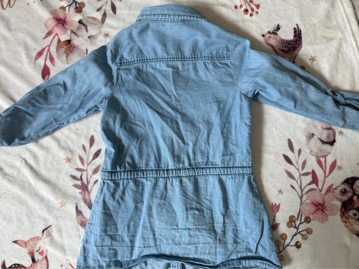 Robe en coton effet jean - photo numéro 2