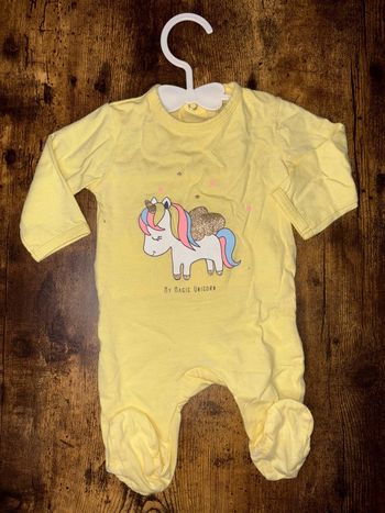 Grenouillère licorne 1m