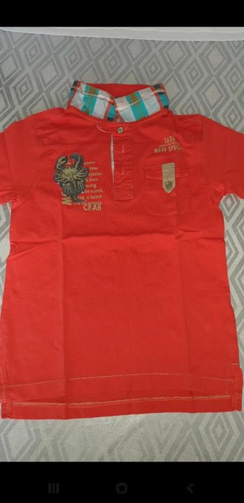 Polo garçon manches courtes 8 ans