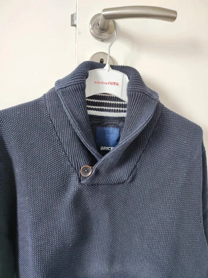 Pull bleu marine Brice taille L - photo numéro 2