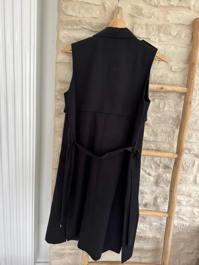 Trench noir sans manche Pimkie Taille S - 10 € - photo numéro 4