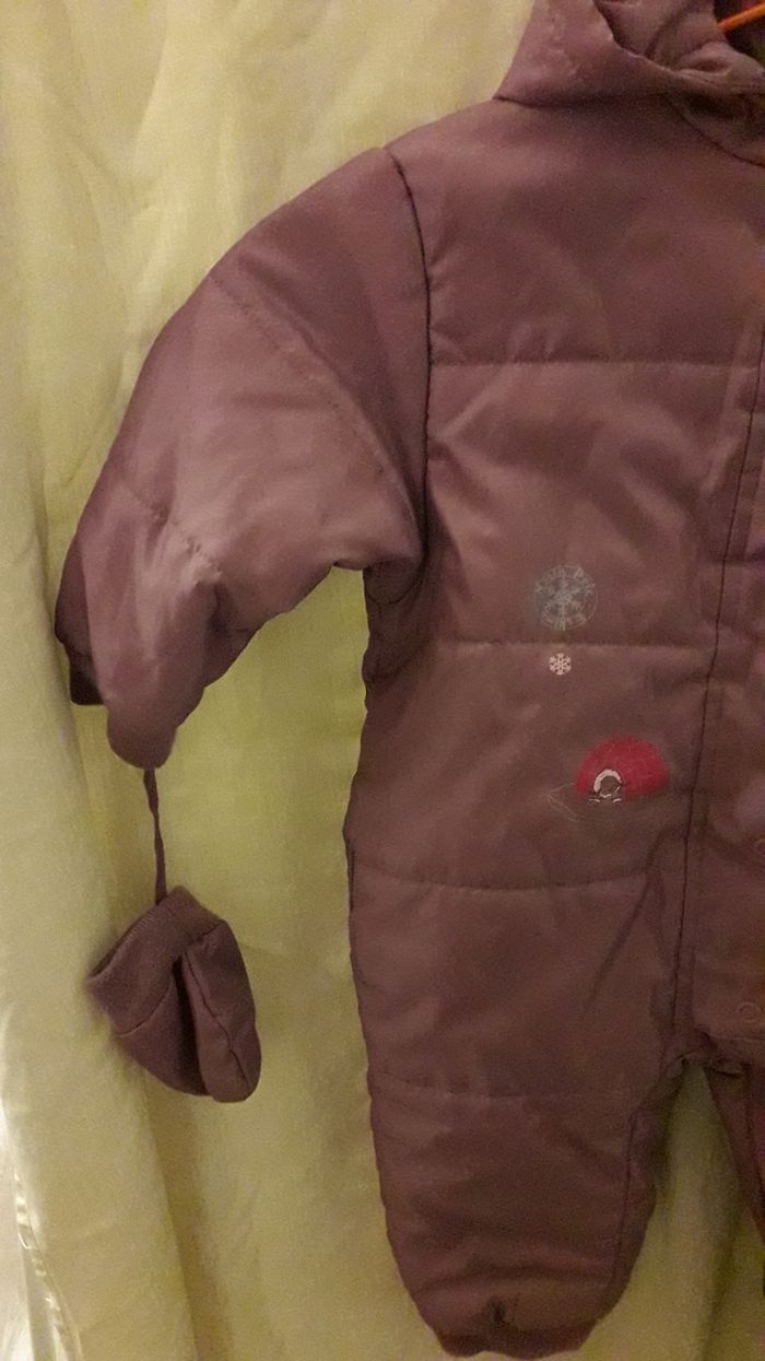 Combinaison de ski avec gants assortis 18 mois - photo numéro 2