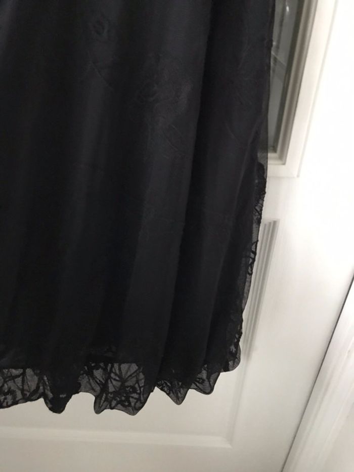 Robe VILA dentelle brettelle noire M - photo numéro 3