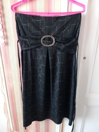 Robe sans bretelles 