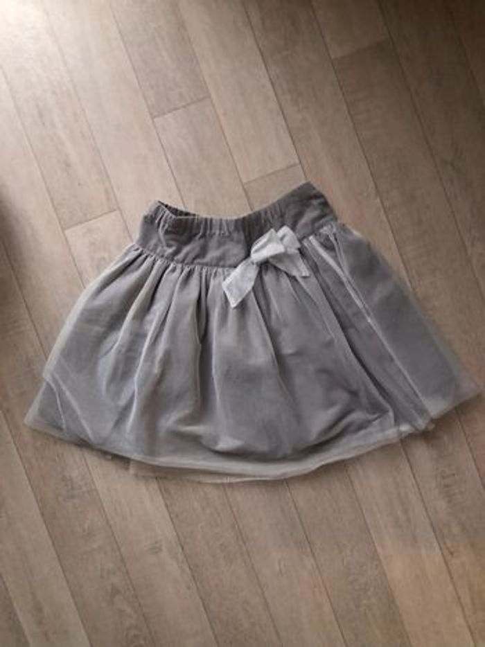 Jupe grise argentée pailletée Cyrillus - photo numéro 4