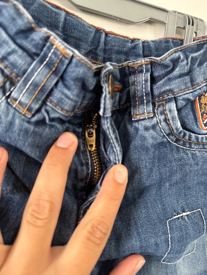 👖jeans - garçon - 3 ans orchestra - 98 cm - boy’s adventure - très bon état- 100%coton - photo numéro 5