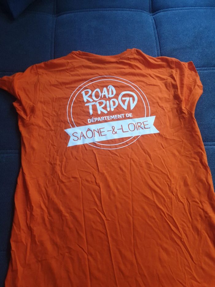 Neuf Tee-shirt Saône et Loire tour de France - photo numéro 3