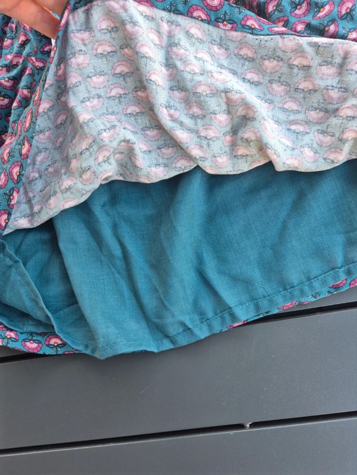 Jupe sergent major fleurs 11 ans - photo numéro 3