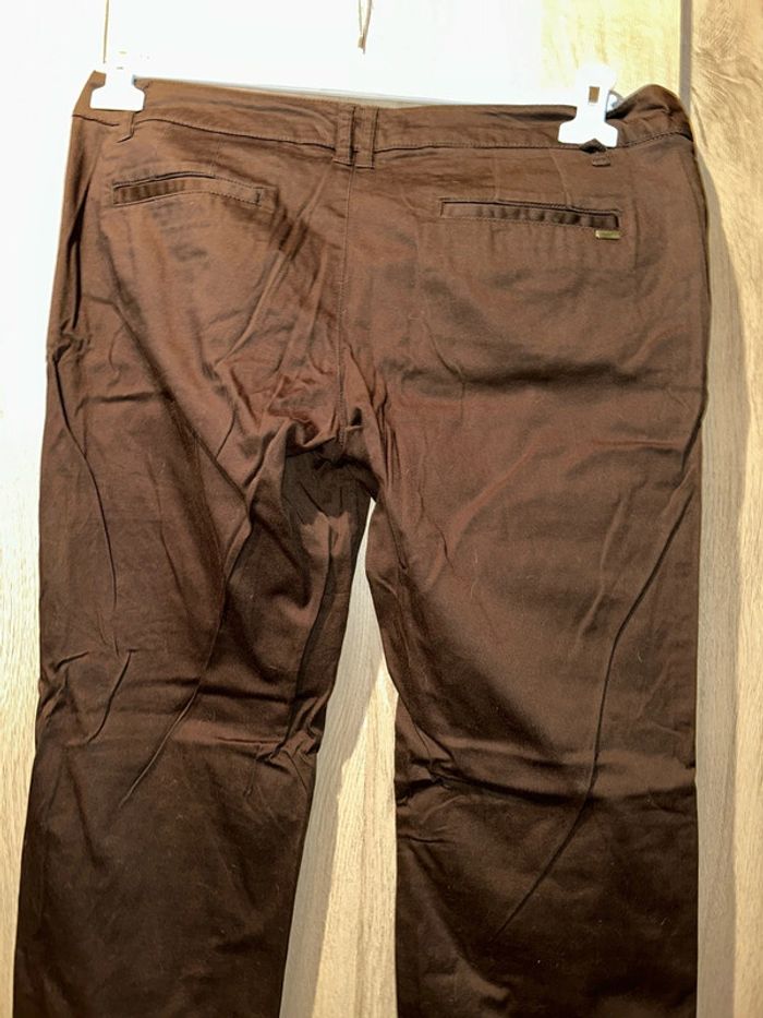 Pantalon habillé marron Mango taille 44 - photo numéro 5