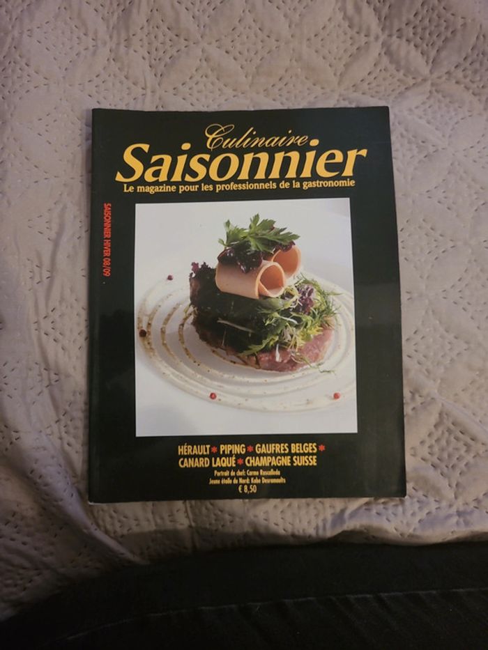 Livre culinaire saisonnier hiver 08/09