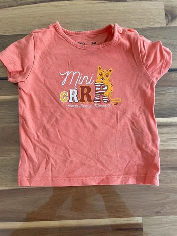 Tee shirt 6 mois