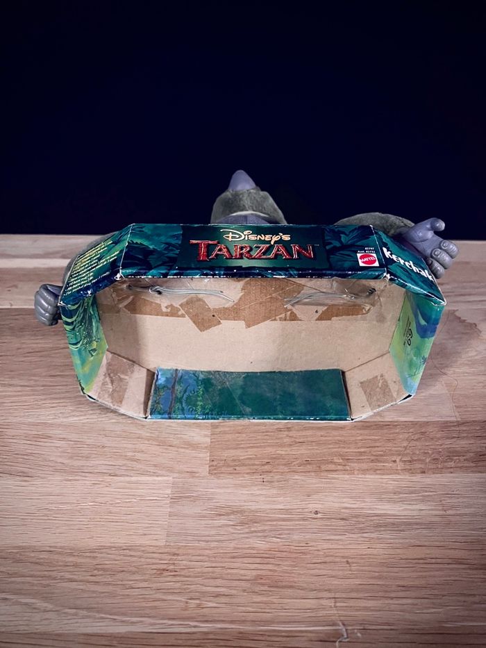 Peluche Kerchak Disney Tarzan 1999 Mattel – Neuve en boîte d’origine – Rare - photo numéro 5