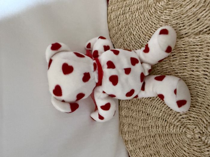 doudou cœur chien , ours - photo numéro 2