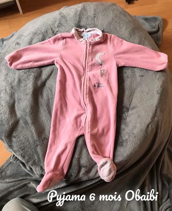 Pyjama 6 mois obaibi