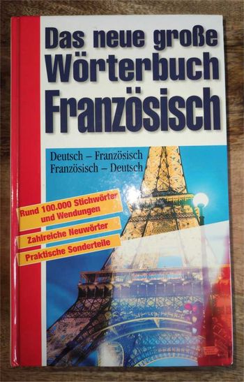 Dictionnaire Franco-Allemand Das neue grosse Wörterbuch Französisch