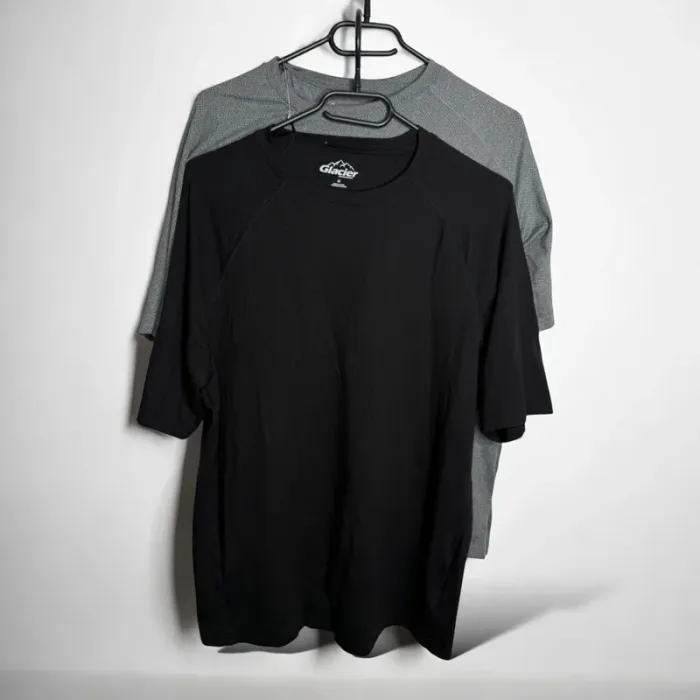 🖤 Lots teeshirt Glacier / noir - gris T/M 🖤