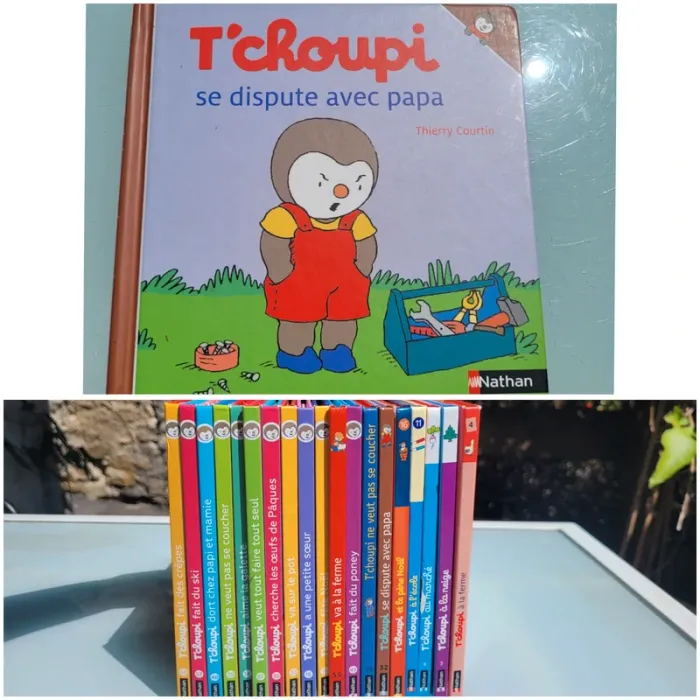 Livre T'choupi, l'ami des petits, tome 32, T'choupi se dispute avec papa