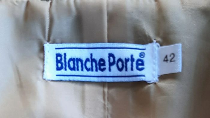 Veste femme beige Blanche Porte, taille 42 - photo numéro 3