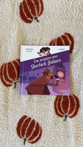 💜 livre une aventure avec Sherlock Holmes💜