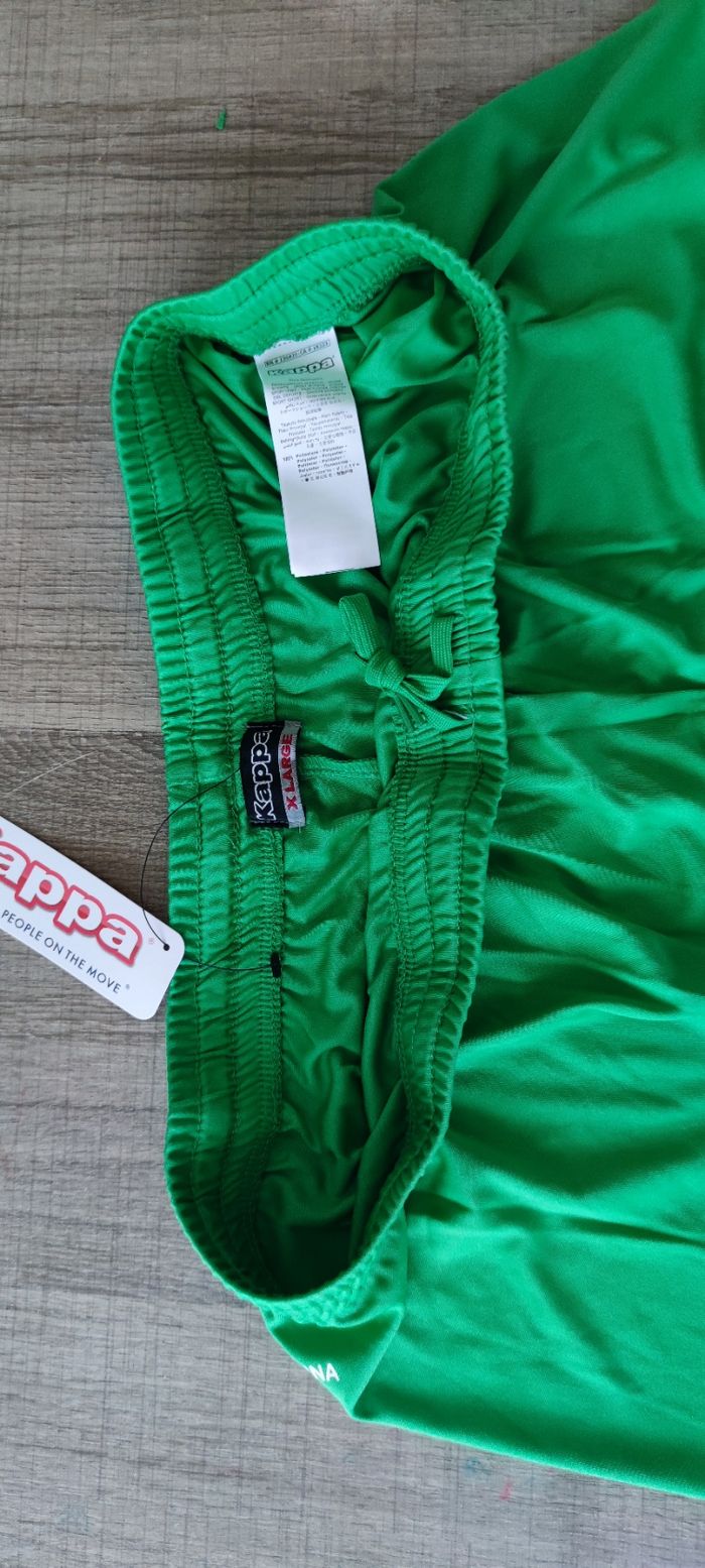 Short pour femme marque kappa taille XL couleur vert - photo numéro 3