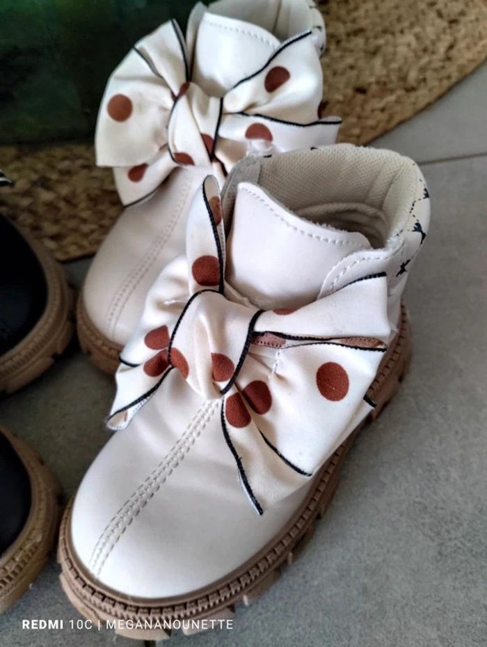 🦋 Jolies bottines nœud papillon P 25 Boutique Parisienne - photo numéro 11
