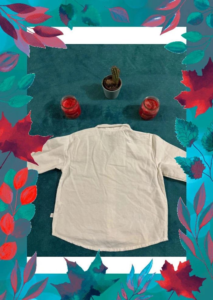 Chemise lapin bleu taille 12 mois - photo numéro 2