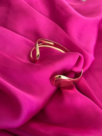 Jonc bracelet tendance acier inoxydable