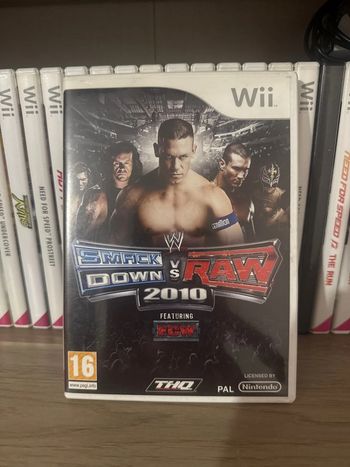 Smackdown vs raw 2010 jeu wii catch combat