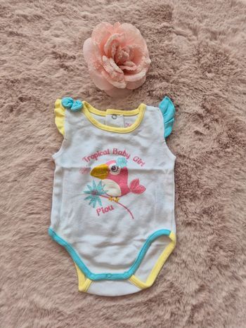 Body blanc kimbaloo 3 mois