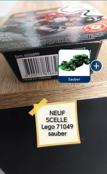 Lego 71049 sauber colf1rc-9 neuf