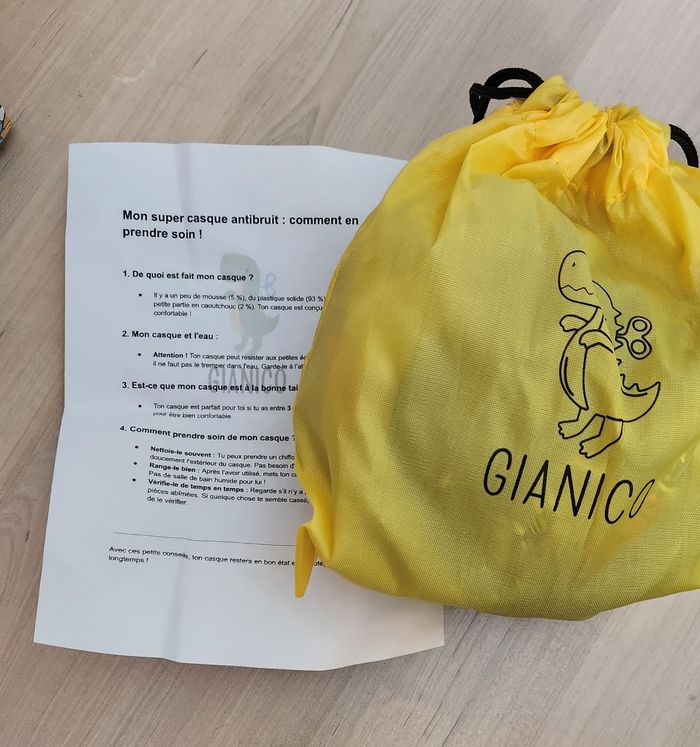 Casque antibruit enfant dinosaure - photo numéro 6