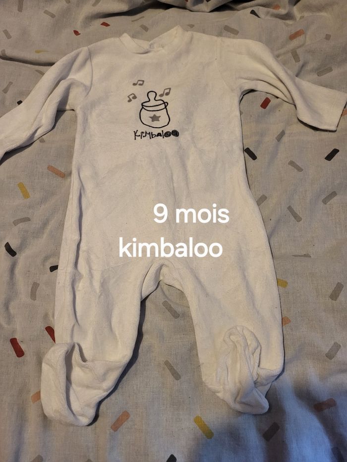 Lot babygros blouson garçon 9 mois - photo numéro 9