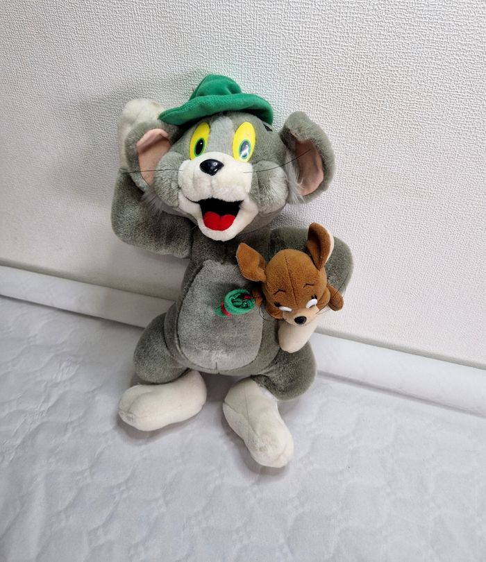 Peluche vintage , tom et Jerry, 1998 , play by play - photo numéro 3