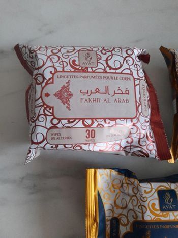 Ayat lingettes parfumées au musc