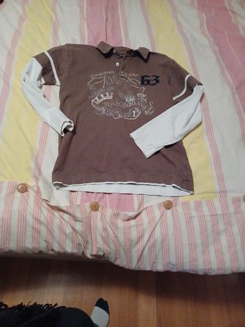 Polo manches longues 14 ans