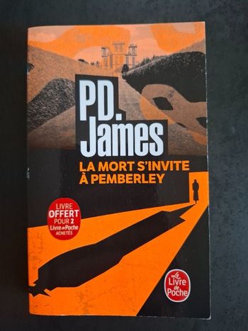 Thriller de P.D. James La mort s'invite à Pemberley en très bon état