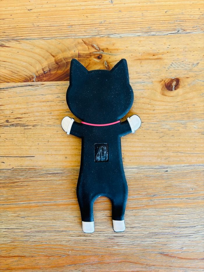 Support portable chat noir - photo numéro 2