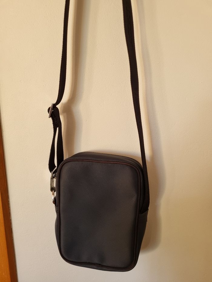 Sacoche Lacoste noir - photo numéro 4