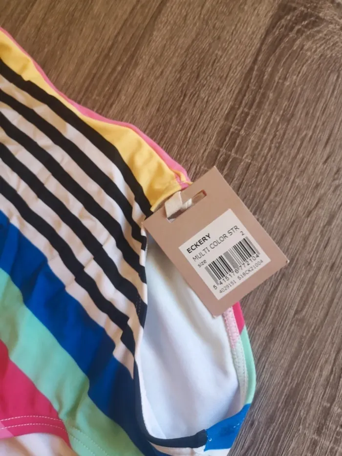 Maillot de Bain ligné coloré CKS 2 ans - photo numéro 3