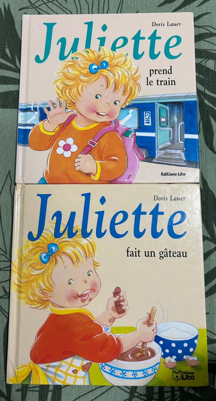 Lot de 6 livres Juliette (plus deux offerts)