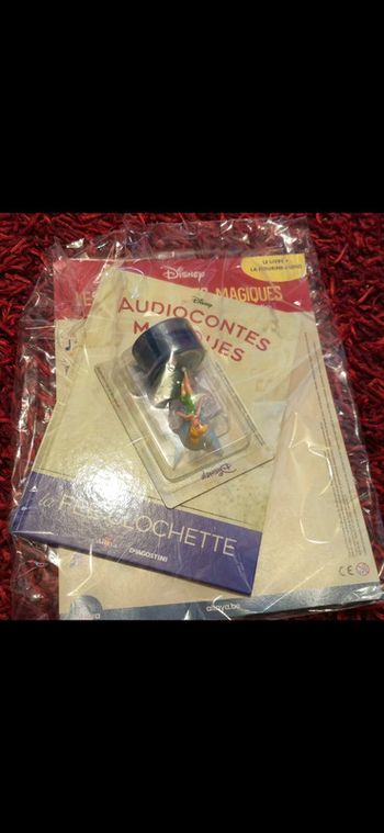 Livre et figurine 80 neuf audiocontes magiques Disney altaya audio conte compte comte magic