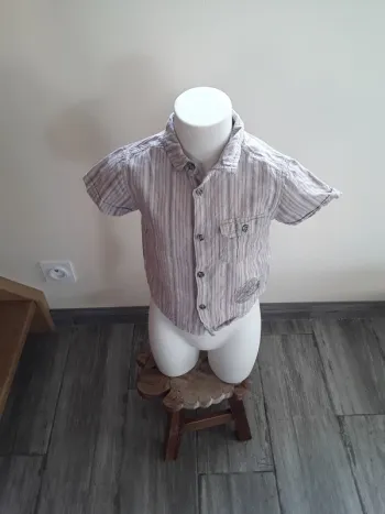 Chemise manches courtes 4 ans (102 cm)