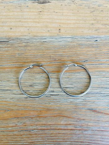 Boucles d’oreilles créoles 36 mm