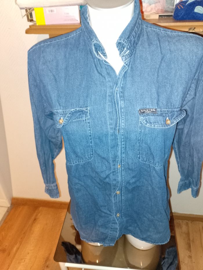 chemise en jean t164